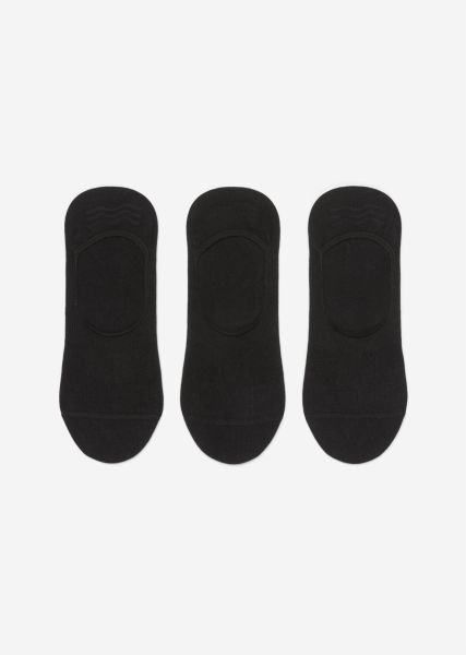 Dames Sokken In-Shoe Sokken In Een Verpakking Van 6 Verkoopprijs Black
