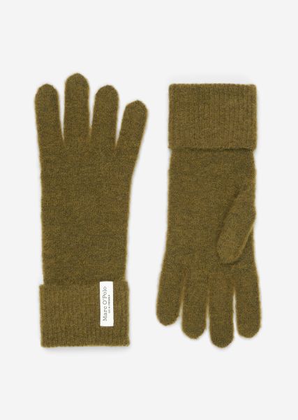 Forest Floor Dames Wol Handschoenen Met Zachte Alpacawol Limited Edition