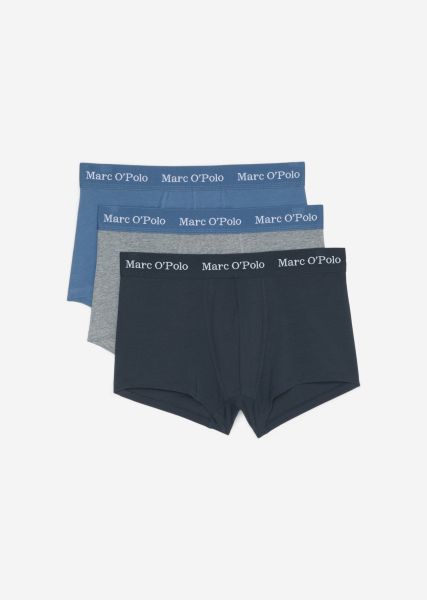 Grey/Navy/Blue Heren Kofferbak In Een Verpakking Van 3 Ondergoed Aankoop
