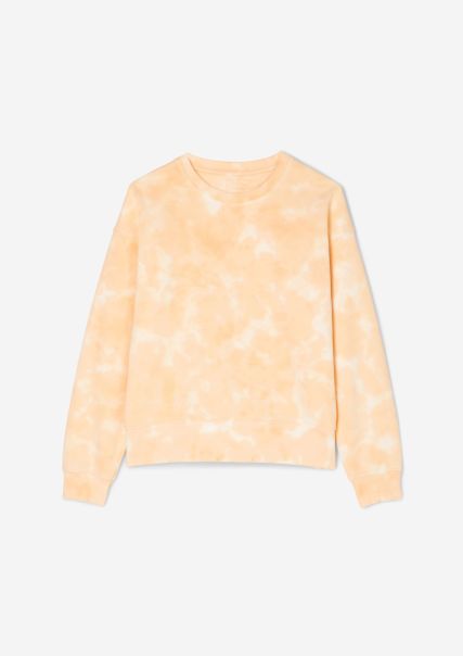 Junior Teen Girls Sweatshirt Van Zacht Organic Cotton Trendy Soft Orange Girls