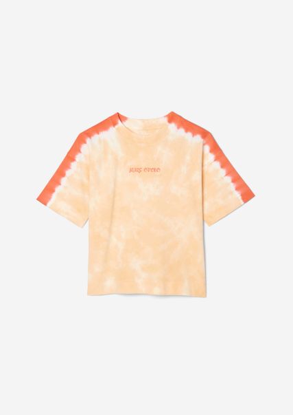 Girls Soft Orange Teen Girls T-Shirt Van Hoogwaardig Organic Cotton Groothandelsprijs Junior