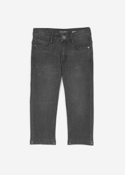 Hoge Kwaliteit Kids Boys Jeans In 5-Pocket-Stijl Junior Boys Dark Grey Denim