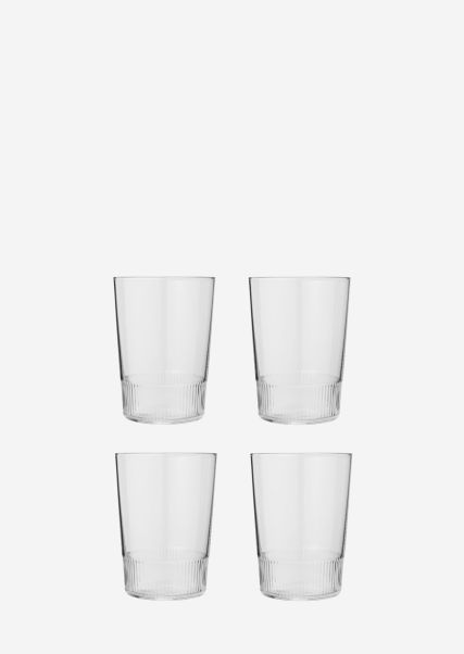 Waterglas Model Momenten In Een Set Van 4 Home Transparent Glazen / Karaffen Modeblog