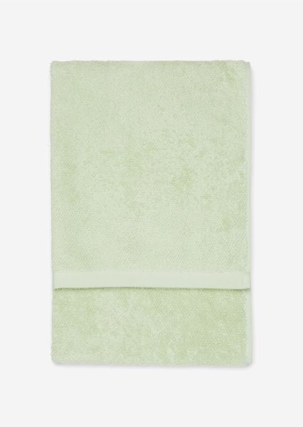 Home Handdoeken Hellgrün Handdoek Model Timeless Gemaakt Van Organisch Badstof Katoen Onmisbaar